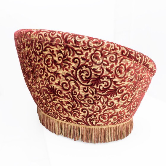 Image 1 of Mid-century Modern Italian Curved Sofa by Federico Munari 1950s