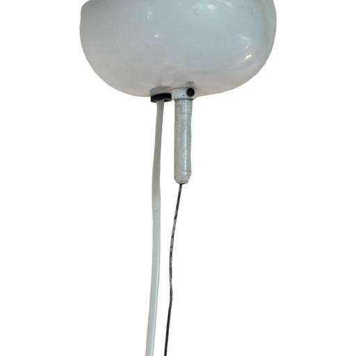 Lamperti Robbiate (Como) - Lampe suspendue - Acrylique jaune - avec baldaquin assorti