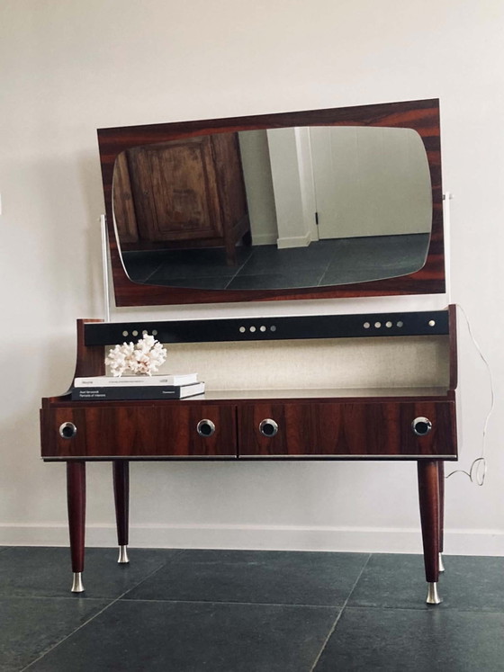 Mobile bar vintage con specchio – Glass, Metal (photo 5 of 5)