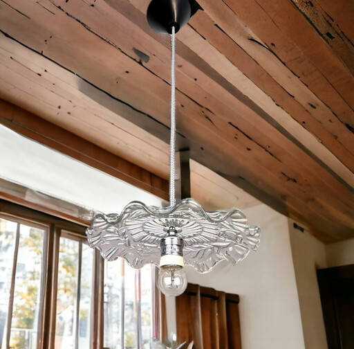 Farmhouse kitchen glass pendant light