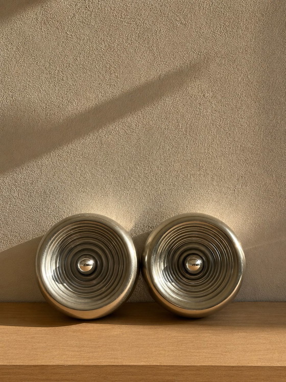 Castiglioni für Flos, Padina: seltenes Set von 5 Wand-/Deckenleuchten, Italien 1960er – Wandleuchten (photo 3 of 8)