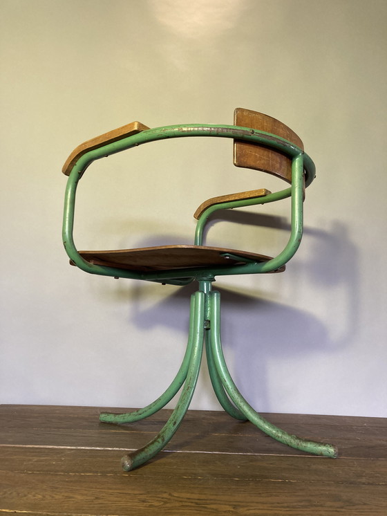 Image 1 of Röhrenförmiger Bürosessel 1950