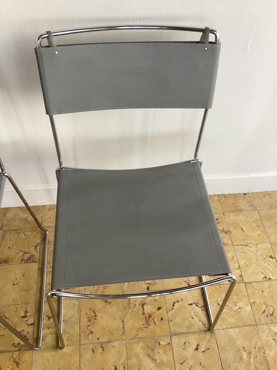 Image 1 of Pareja de chaises diseño italiano Giandomenico Belotti para Alias 
