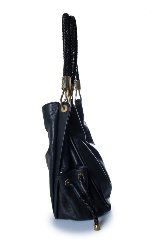 Michael Kors, leren tote tas met gevlochten handvat – Schoudertassen, Kalfsleer (photo 2 of 7)