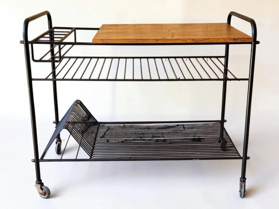 Postre / Gama de Vinilos – Carritos de bar, Wood, Metal, Vintage (photo 2 of 9)