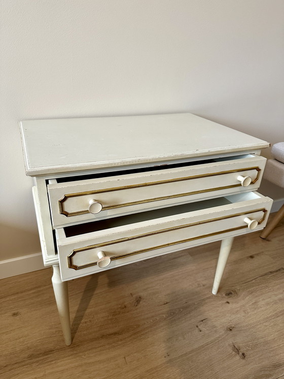 Image 1 of Vintage nachtkastje/commode