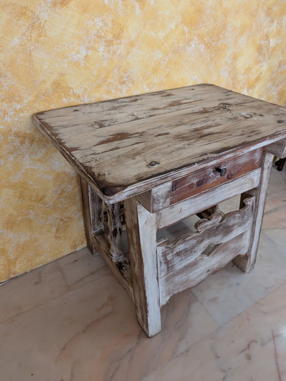 Table d'appoint ancienne – Tables d'appoint, Bois (photo 4 of 14)