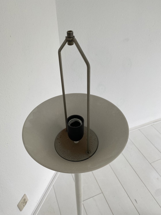 Image 1 of Vintage Louis Poulsen Floor Lamp – White with Dimmer