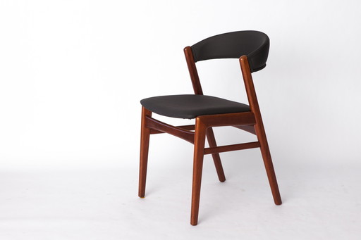 Vintage DUX 'Ribbon Back' Dining Chair | 1960s Swedish Design | Teak & Skai Upholstery | Mid-Century Modern