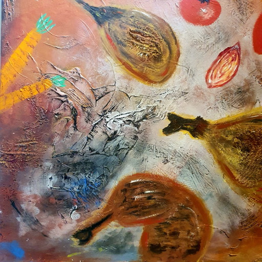 Arte astratta con un tocco di originalità.