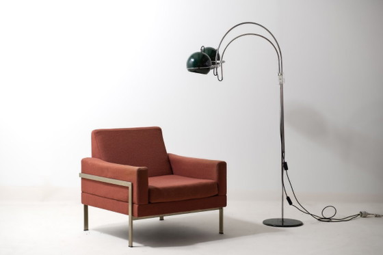 Lampada da terra Mid Century GEPO Double Arc Space Age Eyeball – Lampade da terra, Metal (photo 3 of 16)