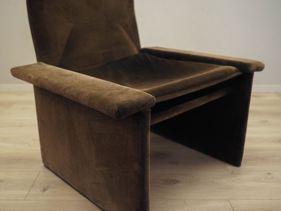 Image 1 of Poltrona in velluto a coste, design italiano, anni '70, produzione: Italia