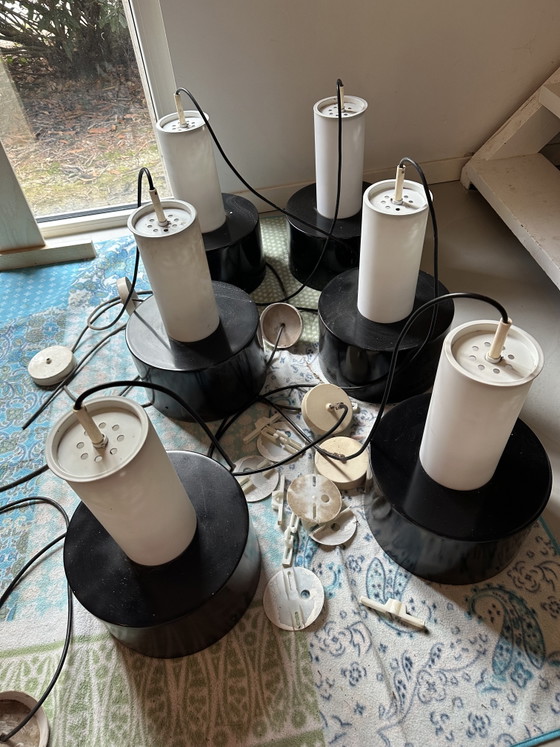 Suspension RAAK Amsterdam années 70 – Raak lighting, Plastic, Aluminium (photo 3 of 7)