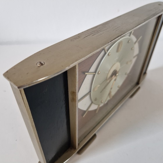 Image 1 of Vintage klok Metamec mantelklok opwindbare klok