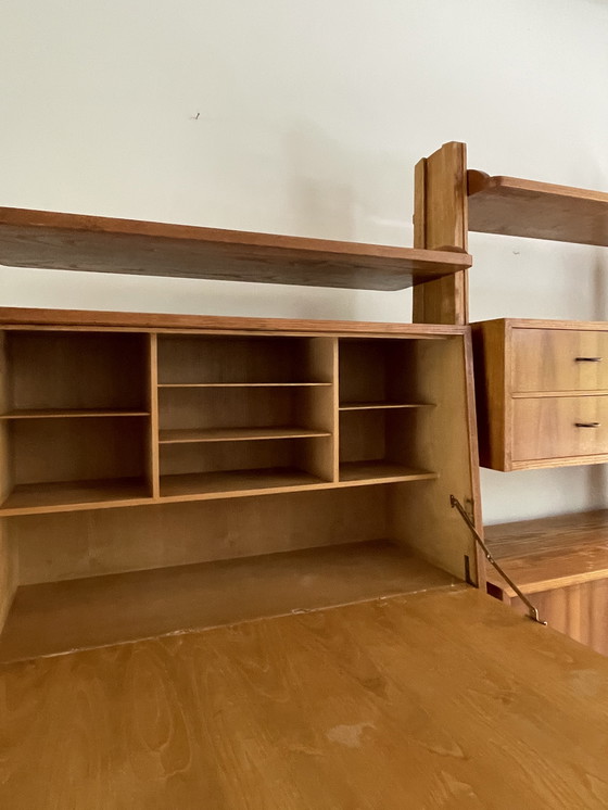 Image 1 of Vintage modular wall system, cabinet