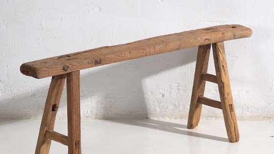 Banc primitif antique (c.1870) #44 (photo 3 of 34)