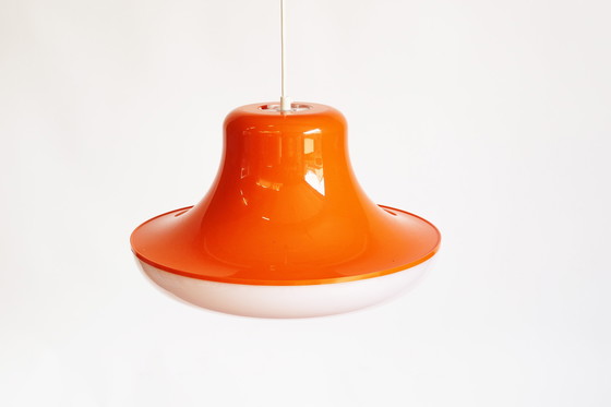 Image 1 of Lampada a sospensione Pop Art vintage di Spage Age di Massive, Belgio, anni &#39;70