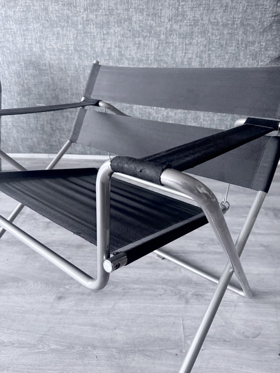 Image 1 of Fauteuil lounge Tecta D4 vintage de Marcel Breuer — Original Eisengarn, années 1970/1980