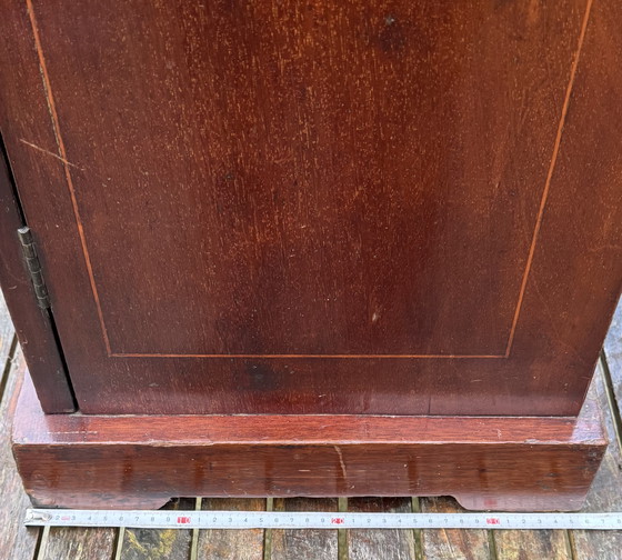 Image 1 of Vetrina in mogano massello | 1890–1900 | Neorinascimentale / Art Nouveau | Intarsi ovunque!