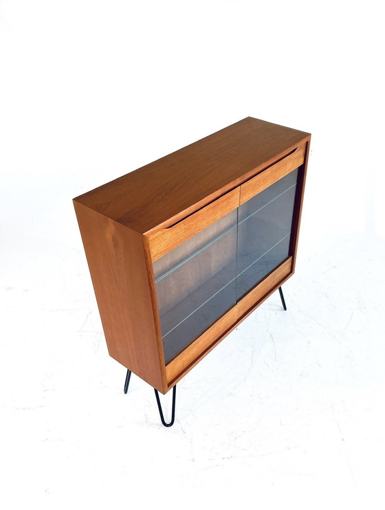 Image 1 of Vintage Teak Display Cabinet '60
