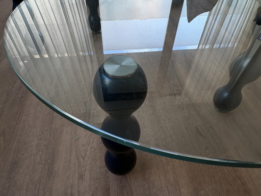 Leolux Zygo salontafel, glazen tafel, Nederlands design