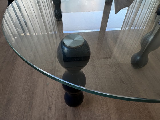 Image 1 of Leolux Zygo salontafel, glazen tafel, Nederlands design