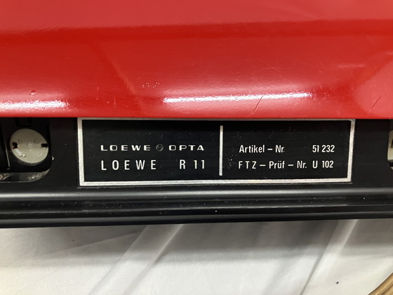 Image 1 of Iconic Vintage Loewe Opta R11 Line 2001 Radio from 1971