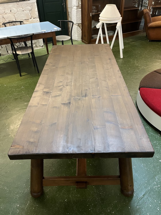 Image 1 of Tavolo in pino Georges Robert