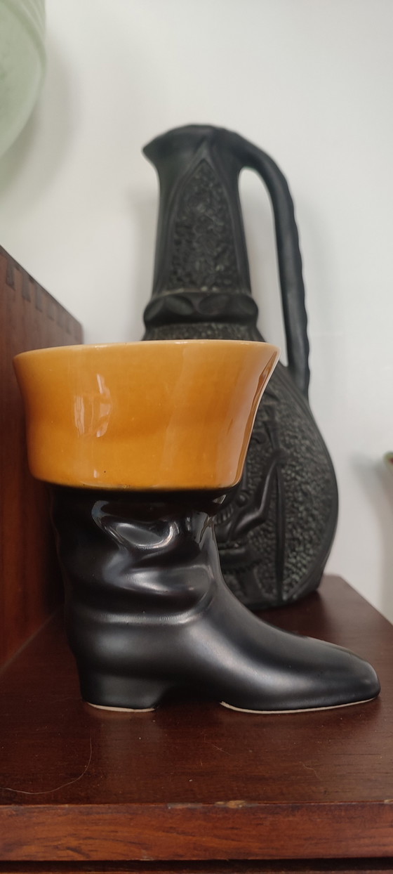 Image 1 of Botte en céramique vintage (Style Pol Chambost)