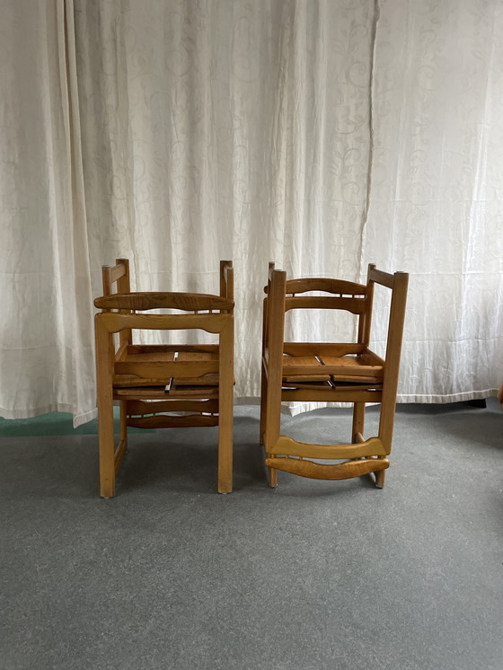 Image 1 of 4x Mid Century Modern Esszimmerstühle