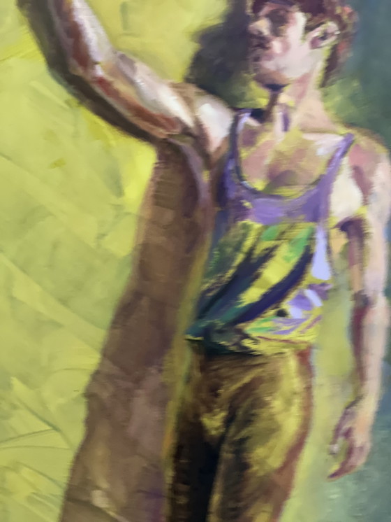 Image 1 of Giclée reproduction of oil painting "Dancer-2"