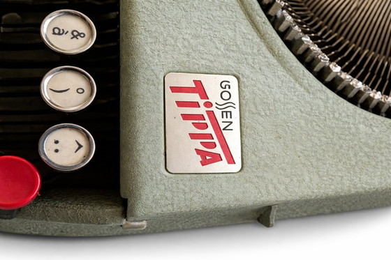 Image 1 of Machine à écrire Gossen Tippa des années 1950