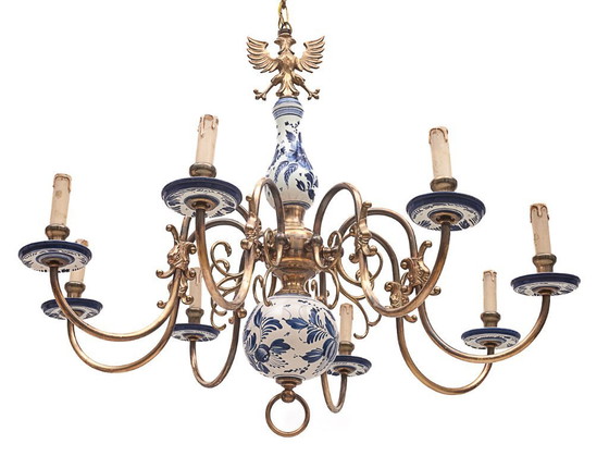 Image 1 of Lampadario olandese a 8 luci