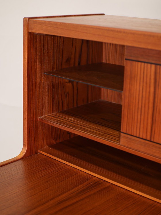 Image 1 of Secretaire Sigfred Omann Ølholm teck danois