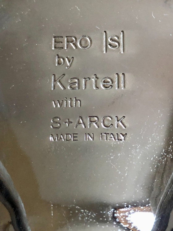 Image 1 of Kartell Ero|S| Bucket Seat on Wheels – Philippe Starck – Red