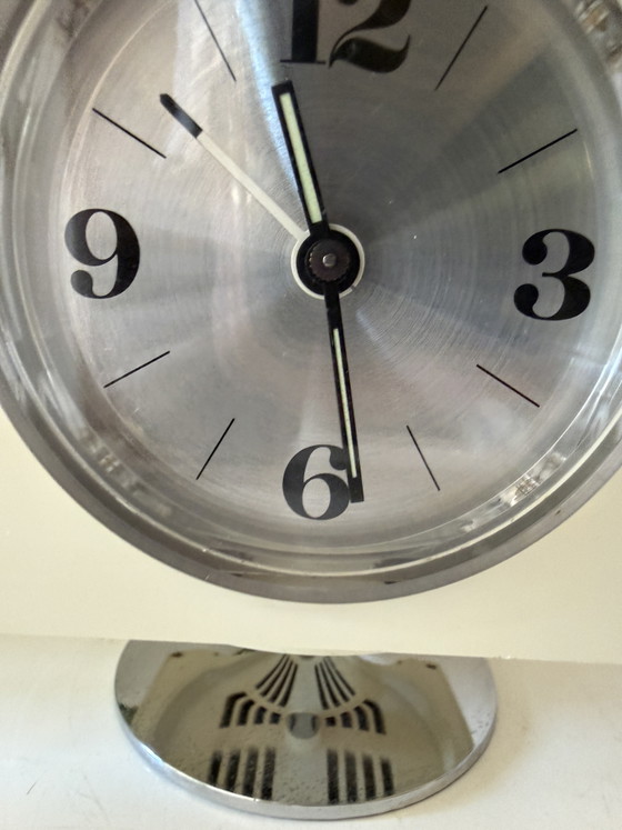 Réveil Cubique Romantic – Raymond Loews Space Age Uhr – Raymond loewy, Uhren, Plastic (photo 5 of 6)