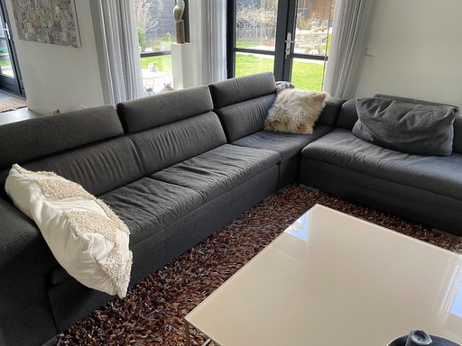 Leolux Horatio sofa anthracite fabric