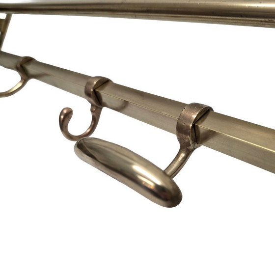 Image 1 of Antieke messing trein kapstok