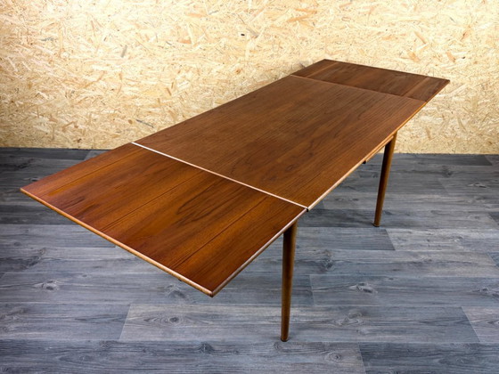 Image 1 of 1960s/70s Teak Dining Table, Danish Modern Design, Denmark