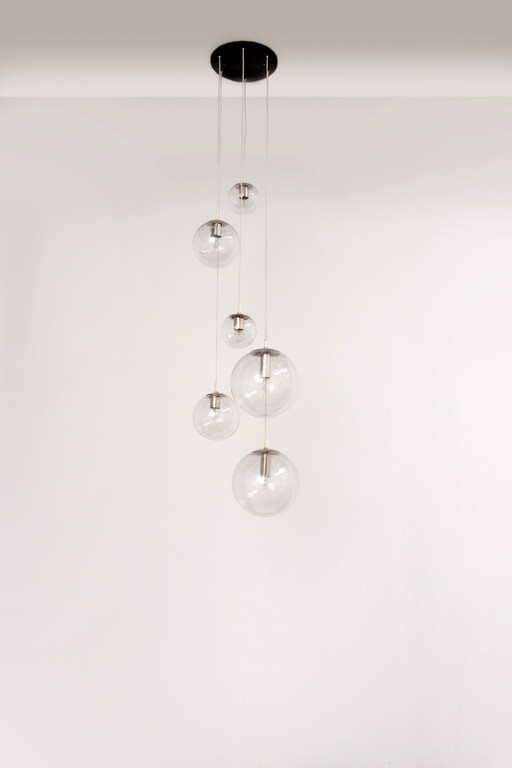 Raak Amsterdam Hanging Lamp Model B 1285 Design, 1968 Netherlands.