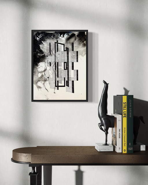 Eugène Eechaut (1928-2019) - Ink Composition 1982