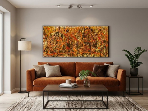 Pintura abstracta de th. G. Kellnberger – Arte, Lienzo (photo 3 of 12)