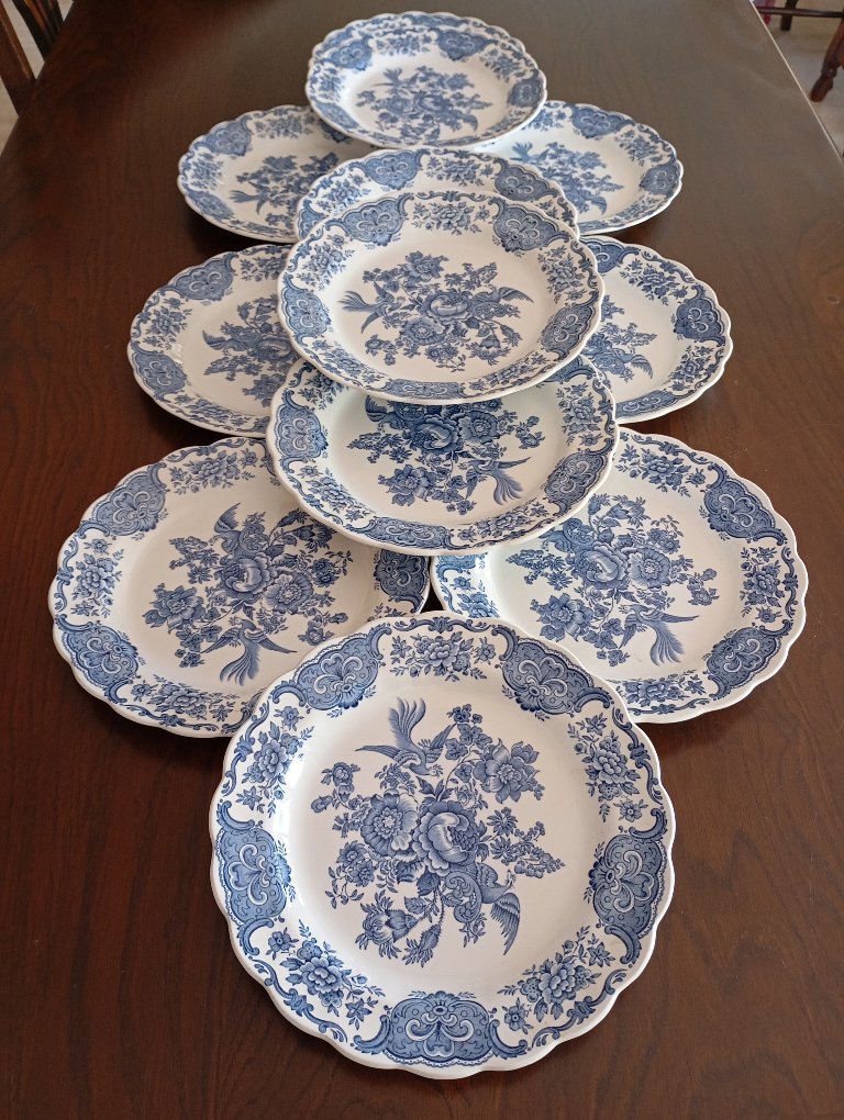 Englische Ridgway 'Windsor' Blau-Weiße | Geschirr gebraucht