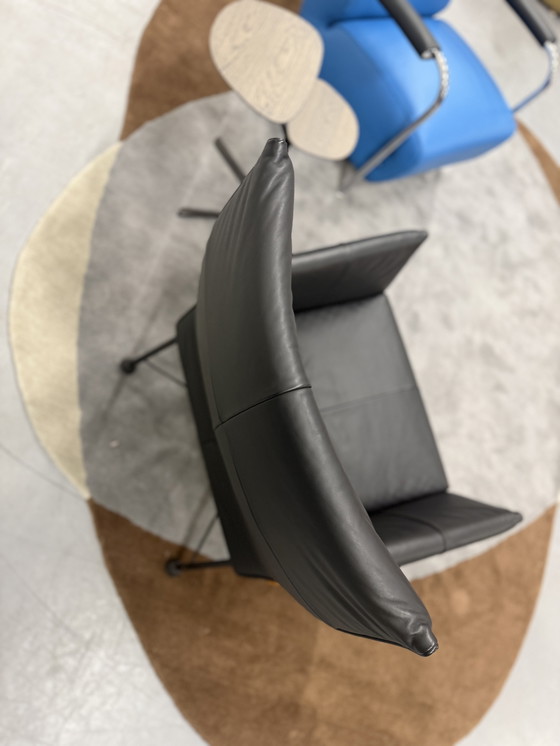 Image 1 of Montis Charly Sessel, schwarzes Leder