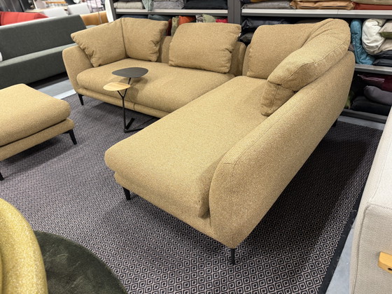 Image 1 of Label van den Berg Canapé d'angle Ginny Ocre Jaune