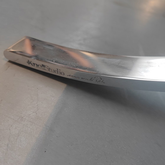 Image 1 of Sedia Knoll Barcelona - Volo in pelle nera