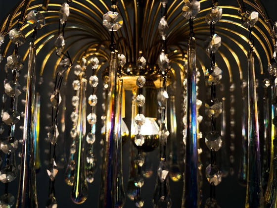 Image 1 of Lustre vintage en forme de goutte d'eau
