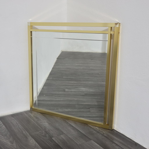 Hollywood Regency Design 1970s Modern Antique Wall Mirror