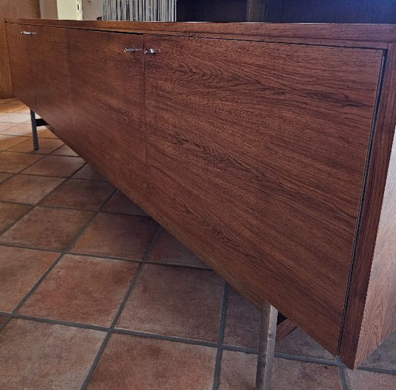Mid-Century Fristho Sideboard Model VDJ-245 – Rosewood & Chrome (1960s) (photo 3 of 3)