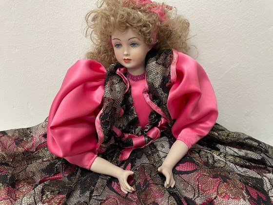 Image 1 of Large vintage collectible furniture doll